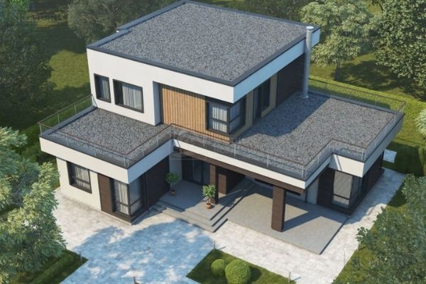 Плоская кровля